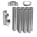 Wkład kominowy 120x220 owalny żaroodporny gr.0.8mm 1.4828