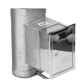 Wkład kominowy 120x220 owalny żaroodporny gr.0.8mm 1.4828