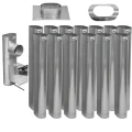 Wkład kominowy 120x240 owalny kwasożaroodporny gr.0.8mm 1.4404