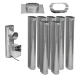 Wkład kominowy 120x220 owalny kwasożaroodporny gr.1mm 1.4404
