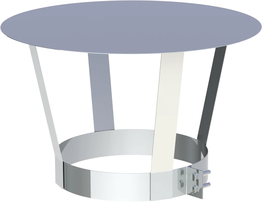 Daszek do komina stalowego fi150/215