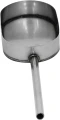 Odskraplacz kwasożaroodporny owalny gr. 0,8mm 120x200 1.4404