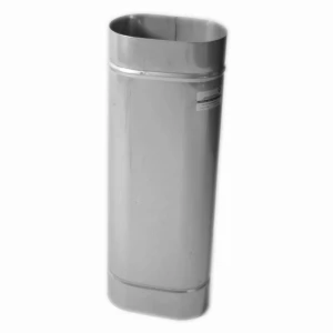 Rura kwasożaroodporna owalna 0,5m gr. 0,8mm 110x180 1.4404