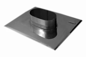 Płyta kominowa żaroodporna owalna gr. 0,8mm 120x200 1.4828