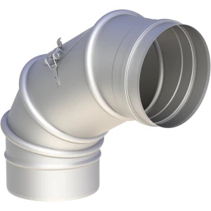 Kolano regulowane z rewizją kwasożaroodporne 1.4404 0,8mm 0-90° fi 180