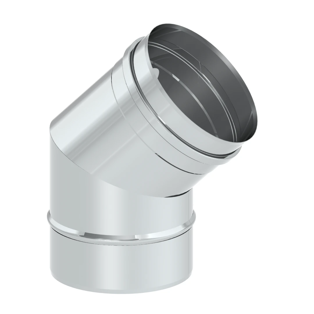 Kolano 45° fi 150 kwasożaroodporne 1.4404 0,8mm