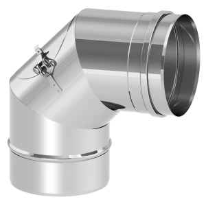 Kolano z rewizją fi 180 87° kwasożaroodporne 1.4404 0,8mm