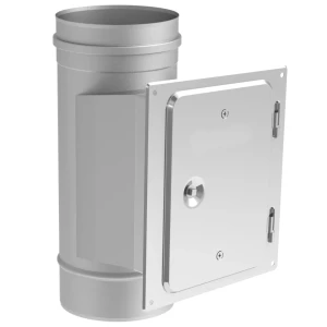 Wyczystka kwasożaroodporna 1.4404 1mm fi 160 + drzwiczki