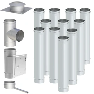 Wkład kominowy kwasożaroodporny fi 200 11m 1mm 1.4404