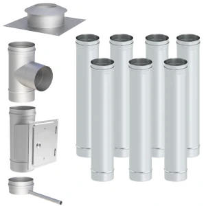 Wkład kominowy kwasożaroodporny fi 160 7m 1mm 1.4404