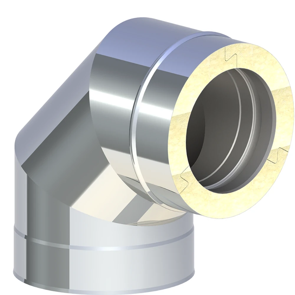 Kolano 90° fi150/200 do komina wentylacyjnego