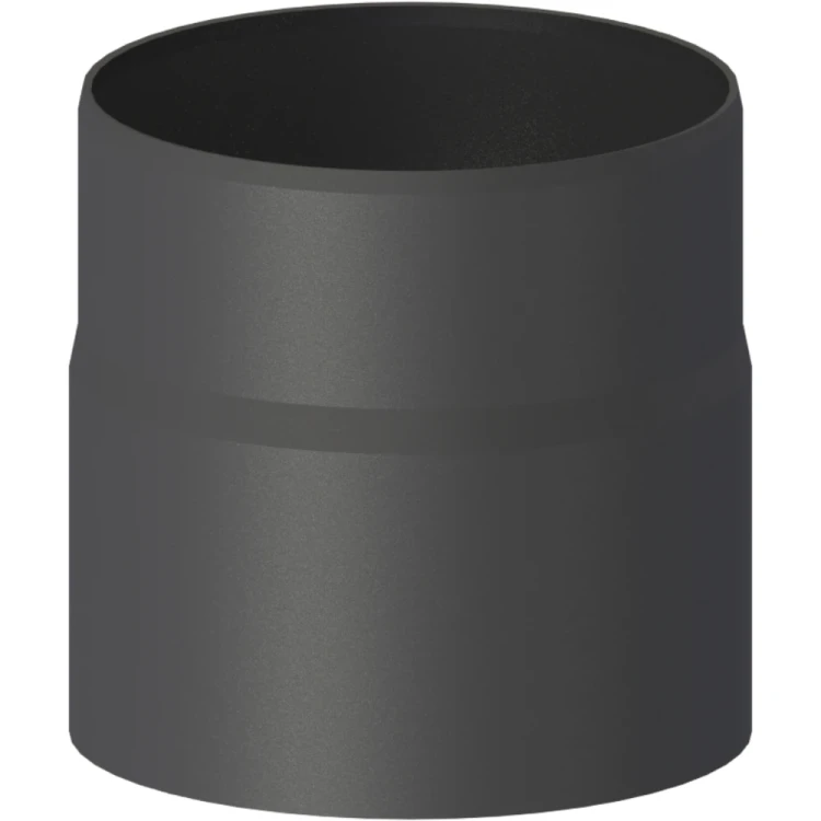 Rura 150mm fi180 czarna gr. 2mm przyłączeniowa