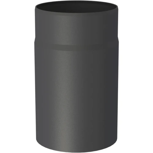 Rura 250mm fi130 czarna gr. 2mm przyłączeniowa