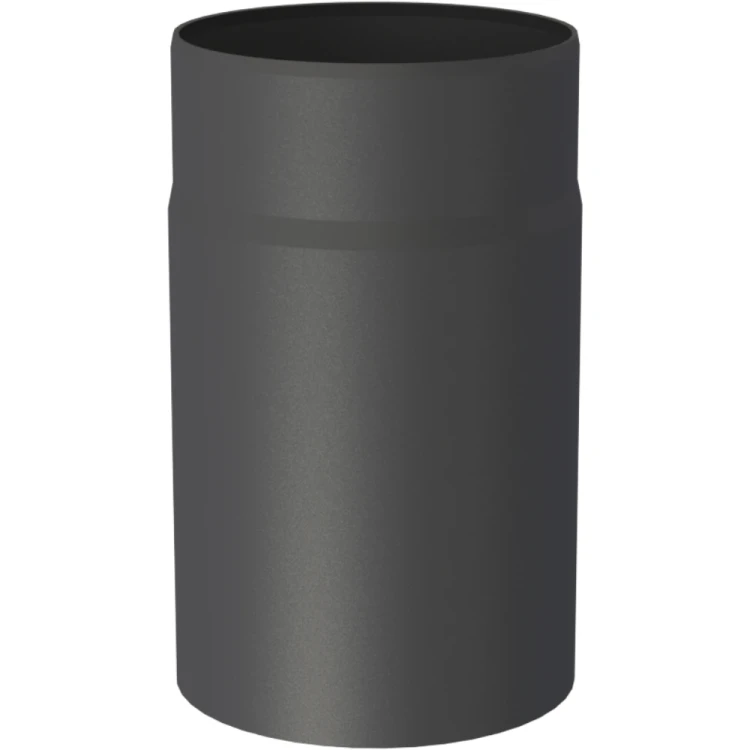 Rura 250mm fi150 czarna gr. 2mm przyłączeniowa