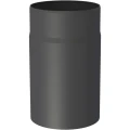 Rura 0,25 m stalowa fi200 czarna gr. 2mm przyłączeniowa
