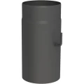 Rura 0,3m stalowa fi160 czarna z szybrem gr. 2mm przyłączeniowa