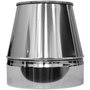 Ustnik do komina stalowego 300/400 gr. 0,8 mm izolowanego