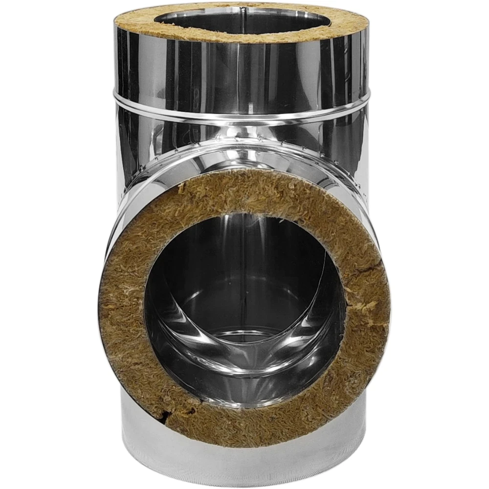 Trójnik 90° 180/280 kwasożaroodporny 1.4404 gr. 0,8 mm izolowany