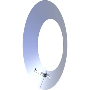 Rozeta ścienna do komina izolowanego fi160/210