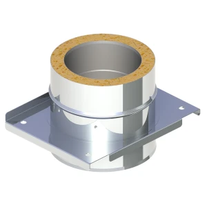 Płyta fundamentowa fi160/210 przelotowa do komina izolowanego do gazu