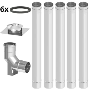 Wkład kominowy fi60 5m do kotła kondensacyjnego gazowego kwasoodporny