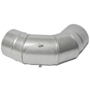 Kolano regulowane z rewizją żaroodporne 1.4828 1mm 0-90° fi 300