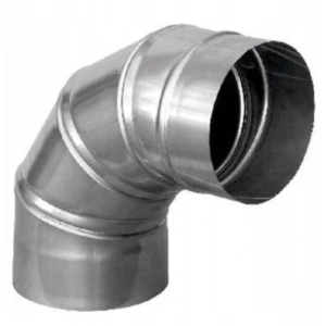 Kolano regulowane żaroodporne 1.4828 0,8mm 0-90° fi 120