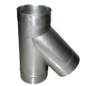 Trójnik żaroodporny 1.4828 0,8mm 45° fi 130