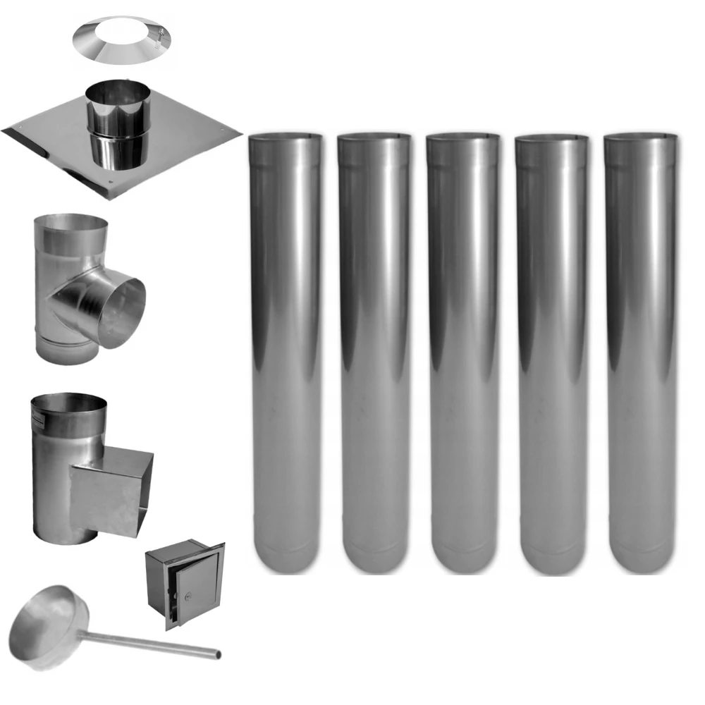 Wkład kominowy żaroodporny fi 150 5m 0,8mm 1.4828