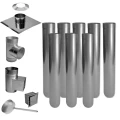 Wkład kominowy żaroodporny fi 180 8m 1mm