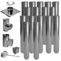 Wkład kominowy żaroodporny fi 180 1mm 1.4828
