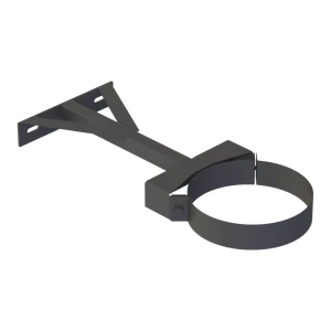 Wspornik ścienny regulowany 250-360mm do komina izolowanego 200/250 czarny mat