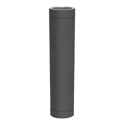 Rura kominowa 1m izolowana 150/200 czarna