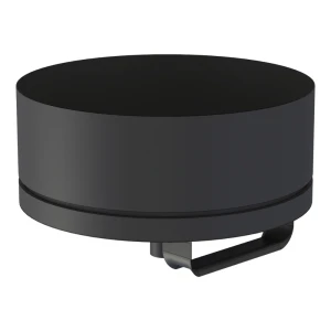 Odskraplacz do komina izolowanego 180/230 czarny mat