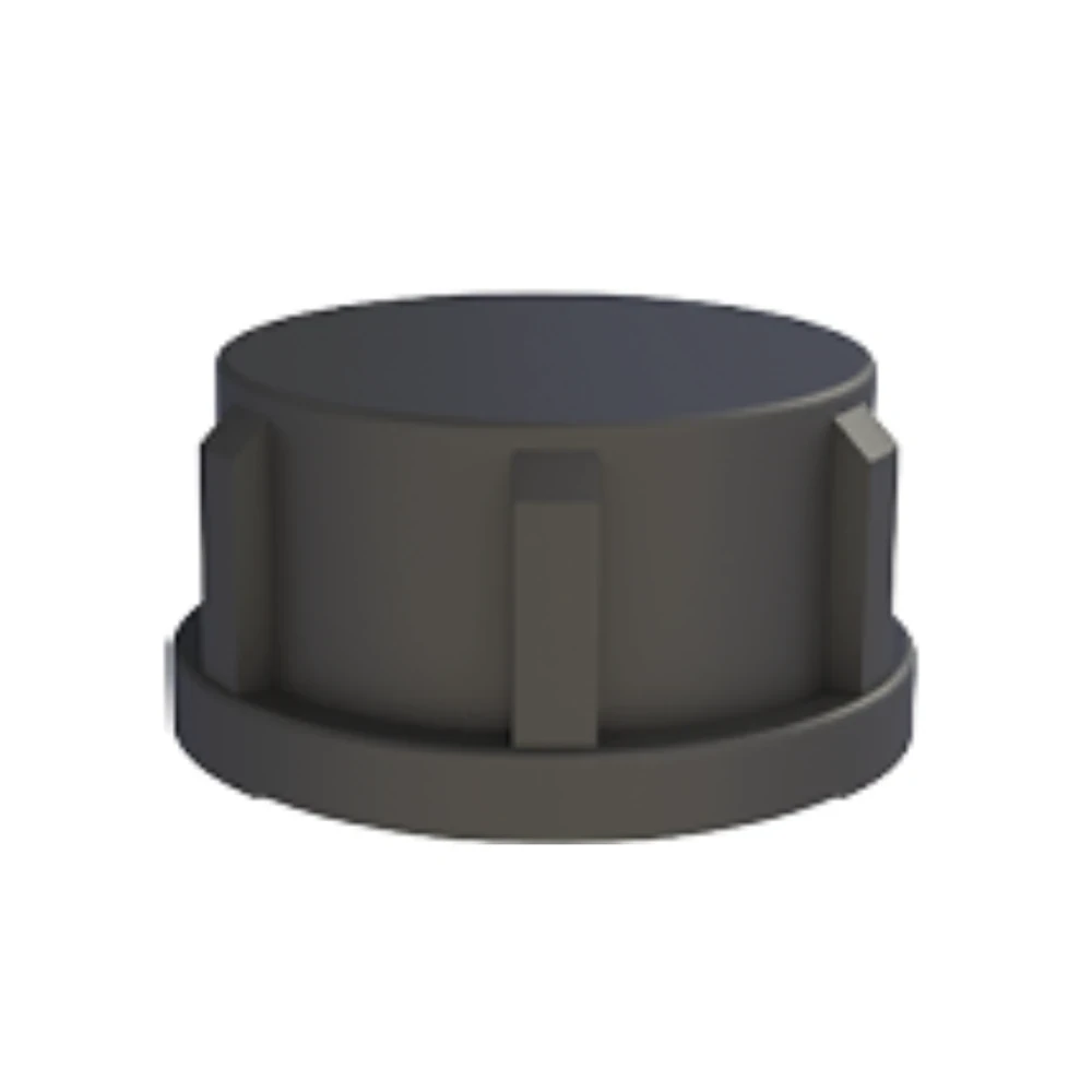 Korek do odskraplacza 1/2" czarny mat