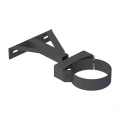 Wspornik ścienny regulowany odl. od ściany powyżej 360mm do komina izolowanego 130/180 czarny mat