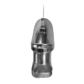 Nasada kominowa strażak fi160 z przejście w owal 130x200 gr.1mm 1.4404