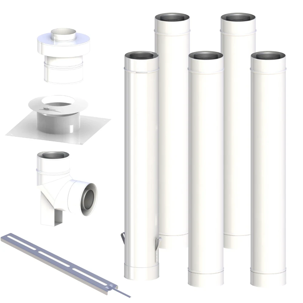 Wkład kominowy fi 60/100 5m do kotła gazowego kondensacyjnego