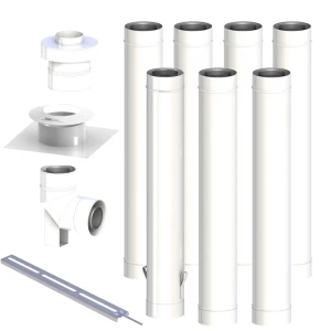 Wkład kominowy fi 60/100 7m do kotła gazowego kondensacyjnego