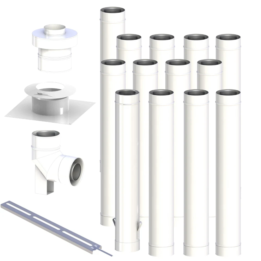 Wkład kominowy fi 60/100 13m do kotła gazowego kondensacyjnego