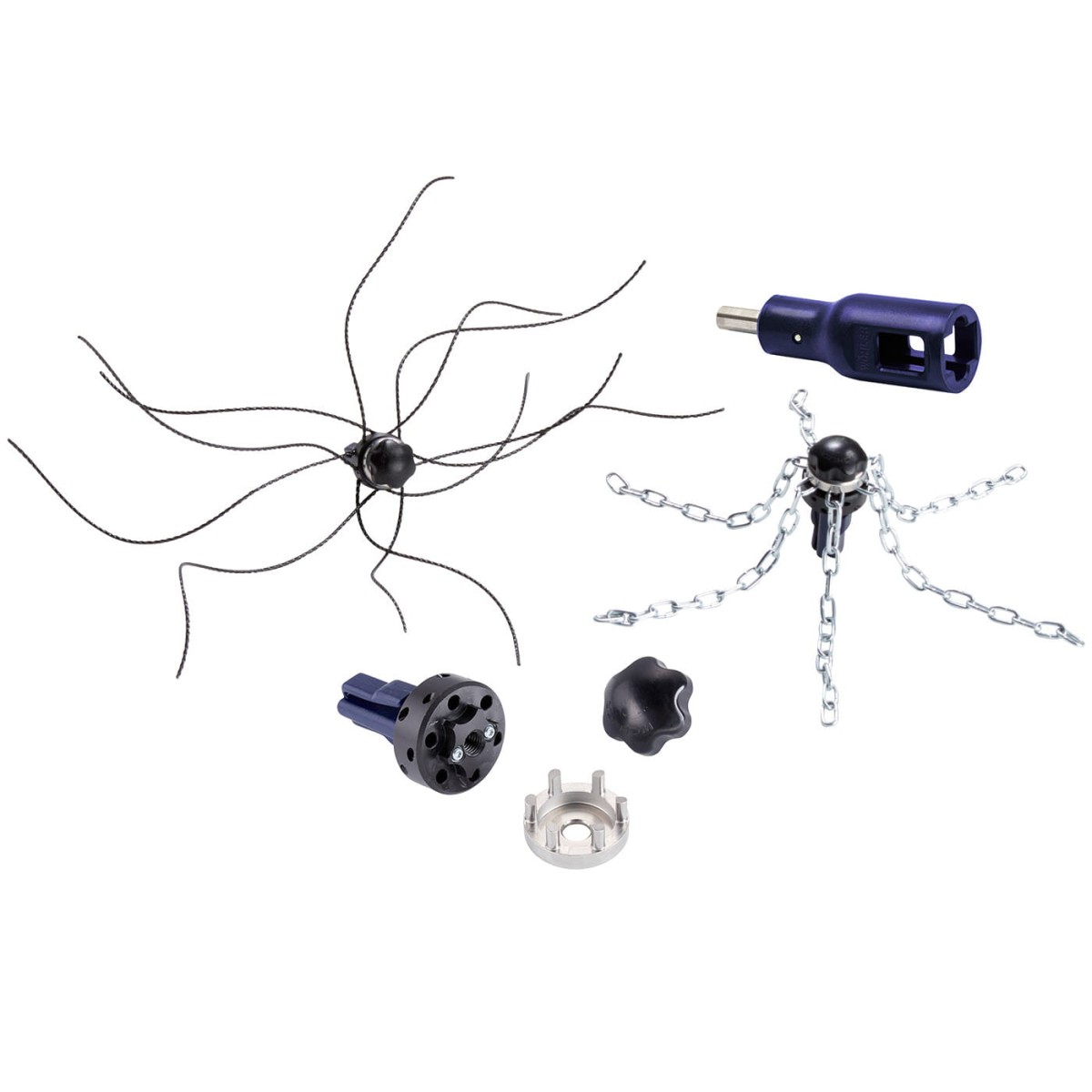 Zestaw akcesoriów do czyszczenia rotacyjnego komina SNAP&SWEEP