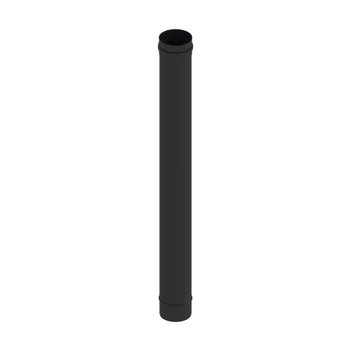 Rura fi80 dł. 1000mm czarny mat