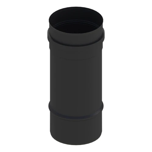 Rura fi80 dł. 250mm czarny mat