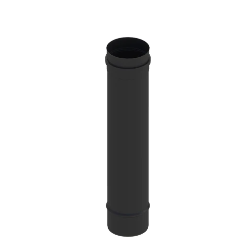 Rura fi100 dł. 500mm czarny mat