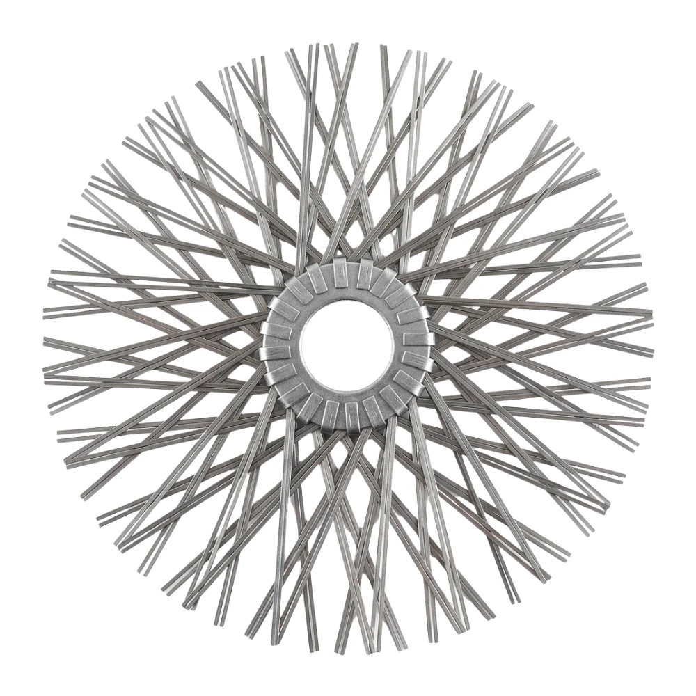 Szczotka kominiarska gwiazda stalowa 150 mm do czyszczenia komina
