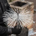 Szczotka kominiarska 300 mm do czyszczenia komina tworzywo do liny