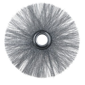 Szczotka kominiarska gwiazda ze stali nierdzewnej fi50cm