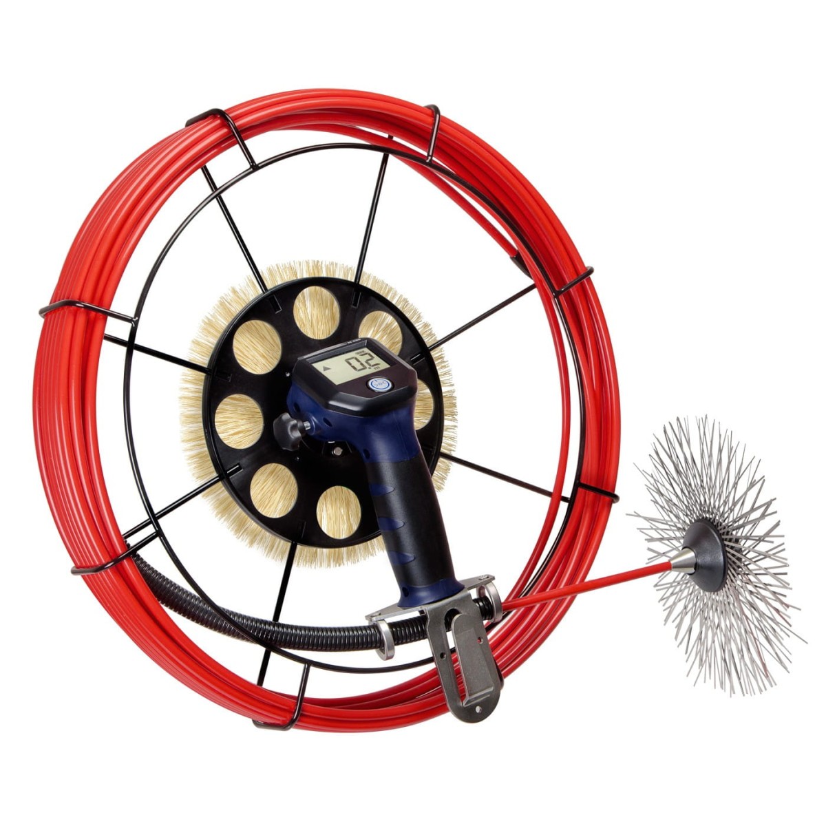 Kołowrotek ręczny Wohler 15m z pomiarem długości