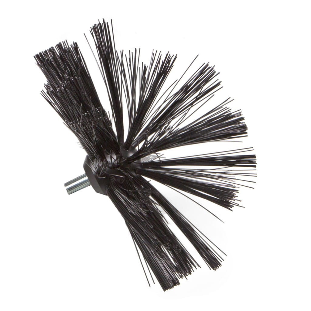 Szczotka do czyszczenia wentylacji półkolista perlonowa średnica fi 25 cm Wohler