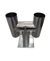 Nasada kominowa typu H na podstawie ocynk z rewizją fi130